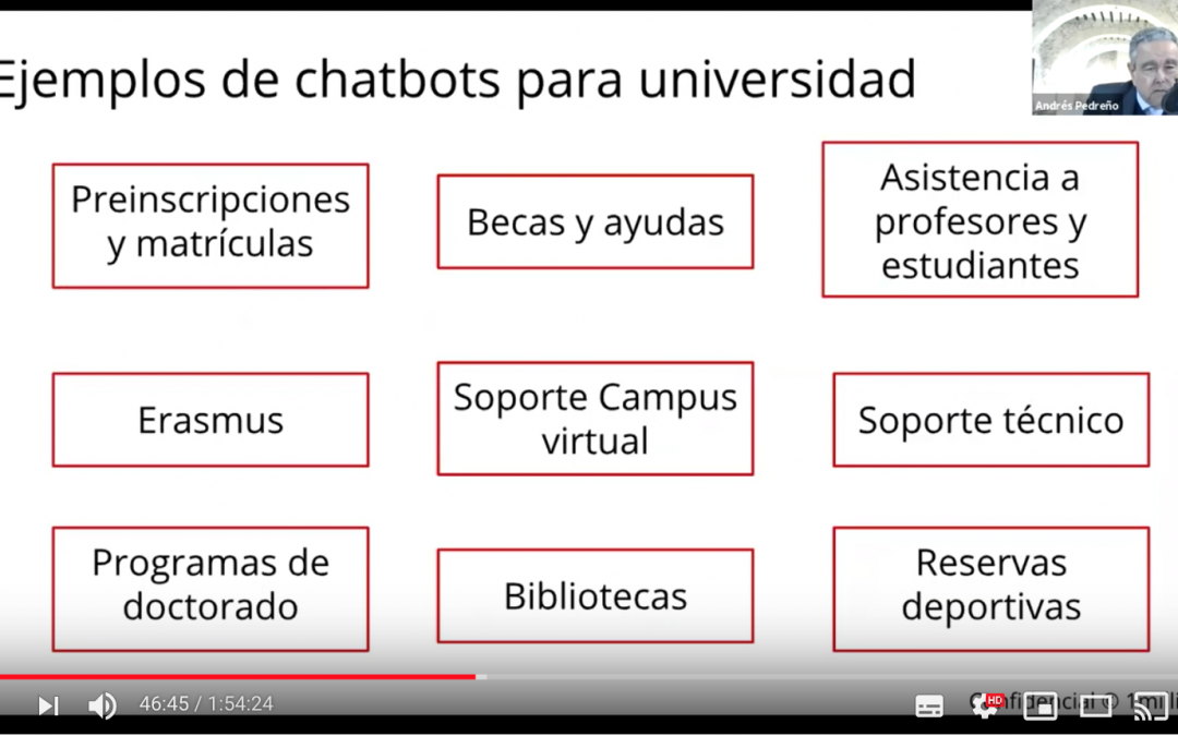 Inteligencia Artificial aplicada a Educación (video)