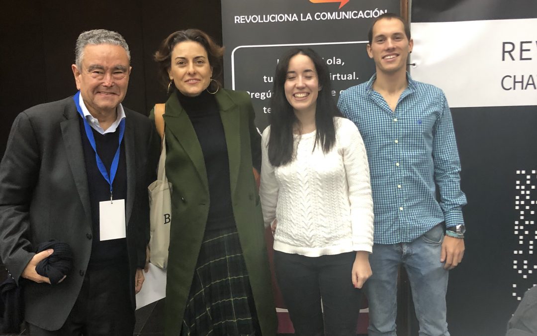 Con Bárbara Navarro en el I Congreso de Inteligencia Artificial