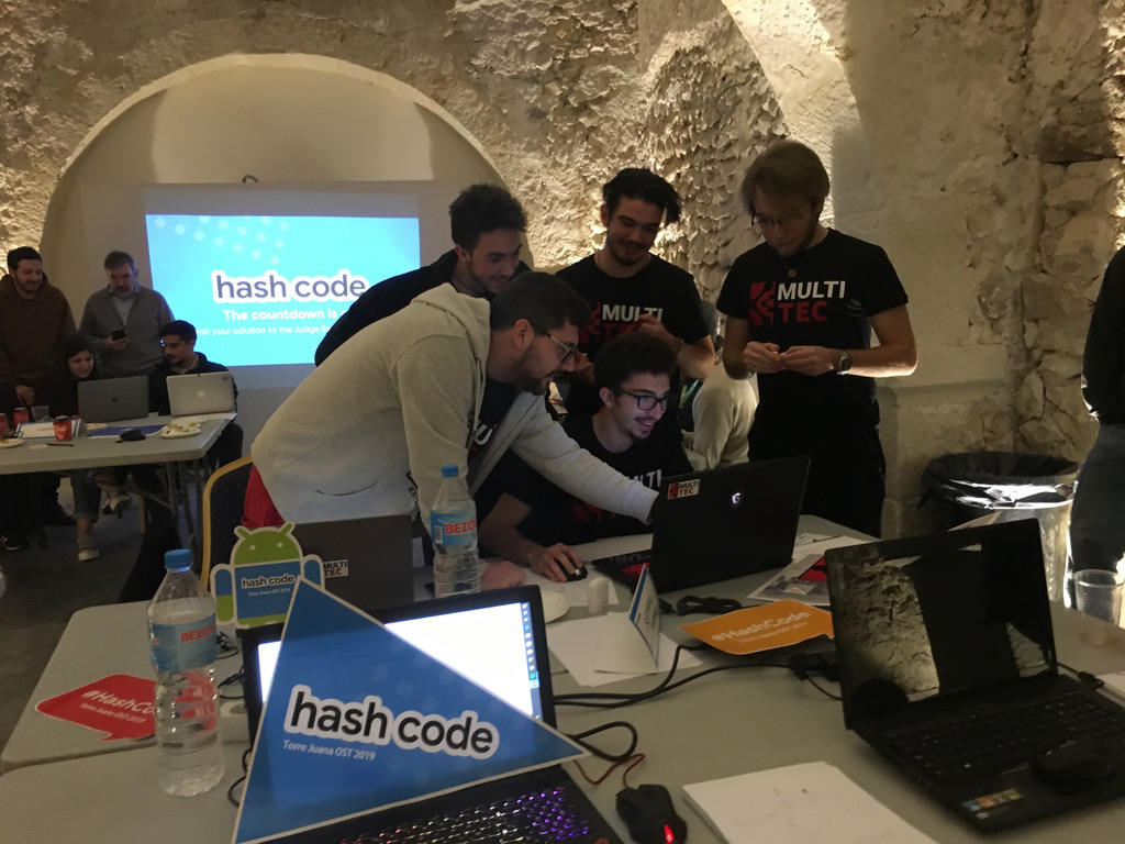 Google Hash Code 2019 en Torre Juana OST, una fiesta de talento ...