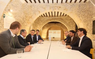 Visita del Presidente de la Diputación, Alcalde de Alicante y autoridades