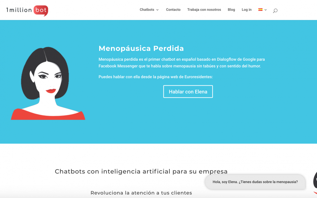 ‘Menopáusica perdida’ un chatbot que demuestra la idoneidad de la IA para asistir a las personas