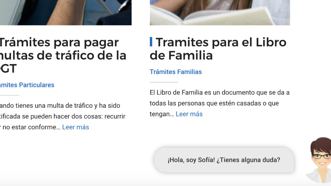 Un chatbot para facilitar los trámites administrativos y aportar valor