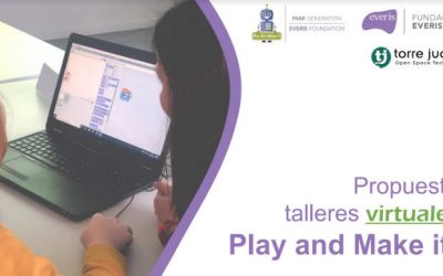 Talleres de robótica virtuales para niños y formación a formadores