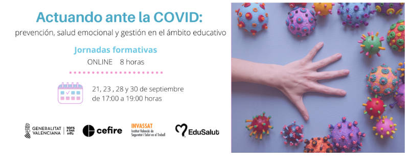 Actuando ante la COVID: prevención, salud emocional y gestión al ámbito educativo