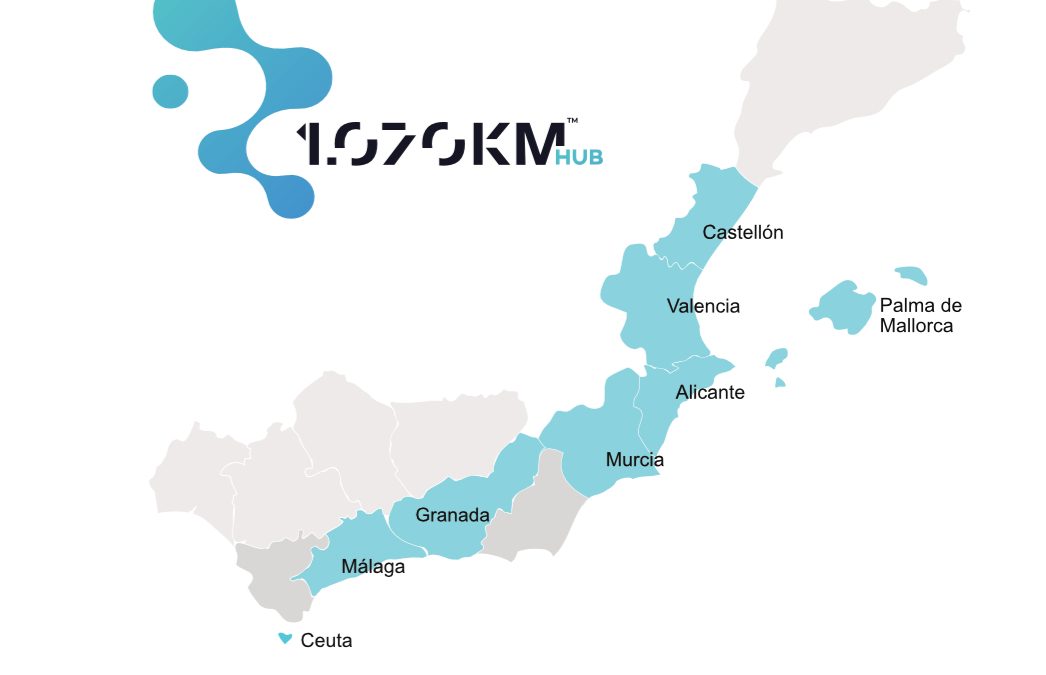 Granada se incorpora a 1.070 KM HUB