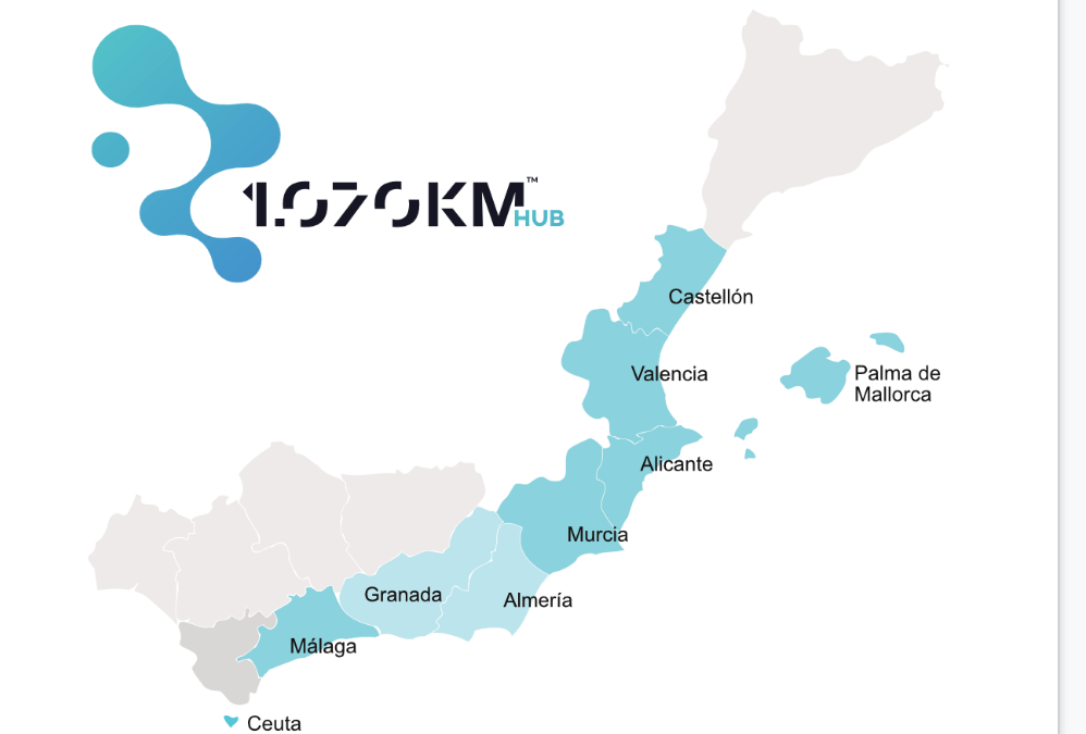 Presentación de 1.070 KM Hub y el proyecto “Mediterranean ScaleUP” a la Consellera de Innovación