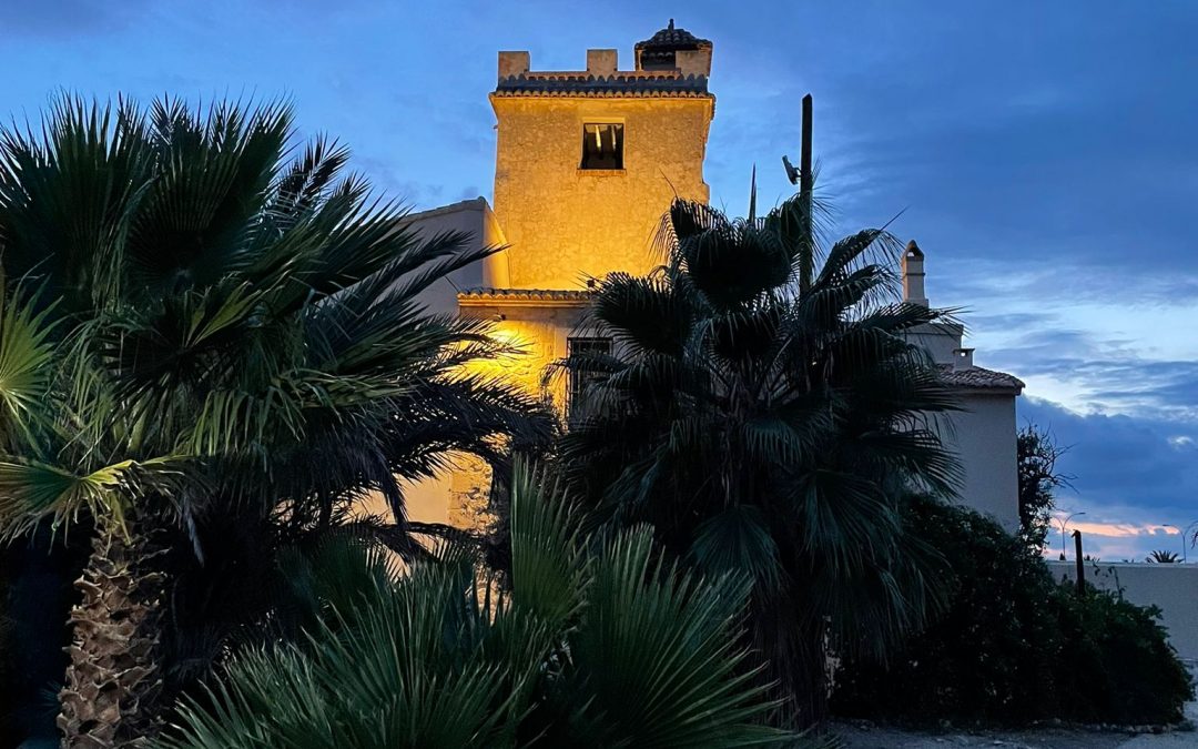 Torre Juana, cuatro siglos después, iluminada