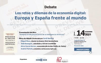 Madrid, 14 de Diciembre 2021: Debate sobre Europa, España y su apuesta digital