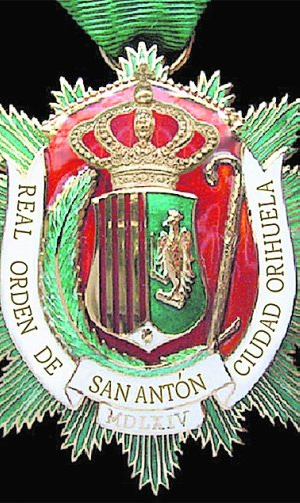 La Real Orden de San Antón distingue como caballero a Andrés Pedreño