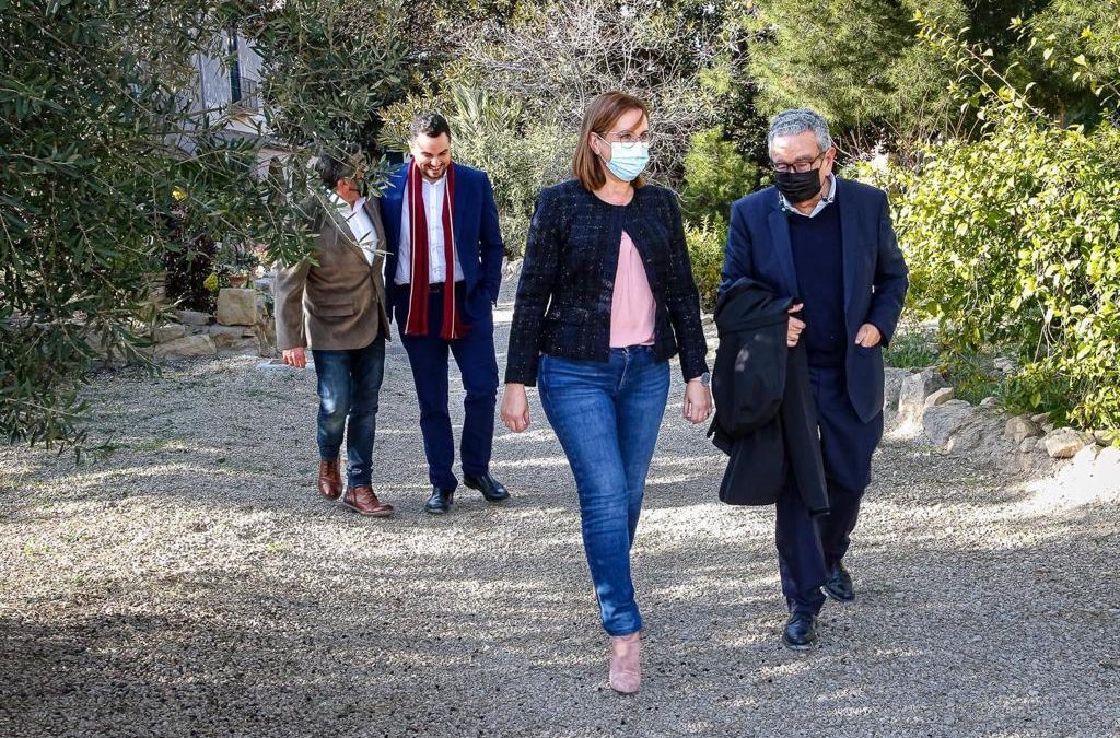 Isabel Franco, Vicepresidenta C. A. Región de Murcia, visita ‘Torre Juana OST’