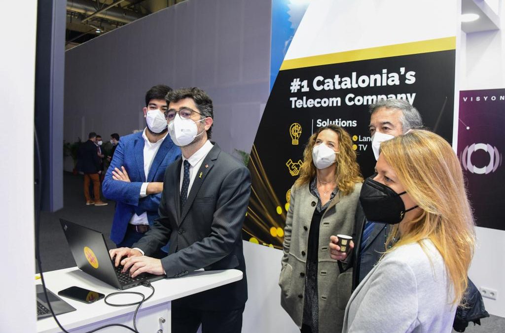 Laia, el chatbot de Parlem-1MillionBot, presentado en el Mobile World Congress