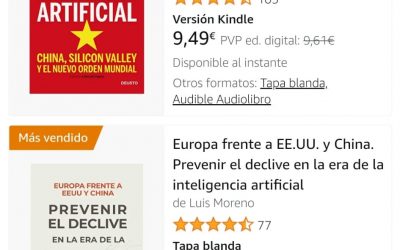Dos años después: «Europa frente a EE.UU. y China. Prevenir el declive…» entre los libros más vendidos de Amazon