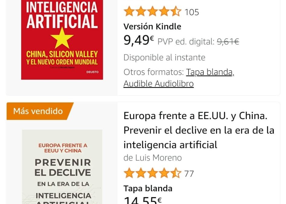 Dos años después: “Europa frente a EE.UU. y China. Prevenir el declive…” entre los libros más vendidos de Amazon