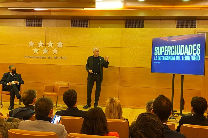 La superciudad de Madrid como motor de la innovación y de la sostenibilidad en Europa Alfonso Vegara
