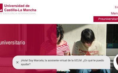 UCLM, «Marcela» chatbot atiende estudiantes en su acceso universidad (matrícula, becas…)