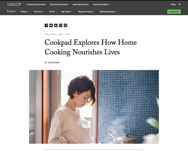 Las tendencias de cocina casera en todo el mundo- Informe Cookpad