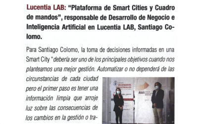 La toma de decisiones informada es imprescindible para una buena gestión -Smart Cities / Lucentia LAB