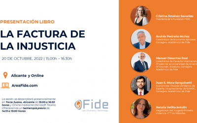 FIDE en Alicante: «La factura de la Injusticia» de J. S. Mora-Sanguinetti
