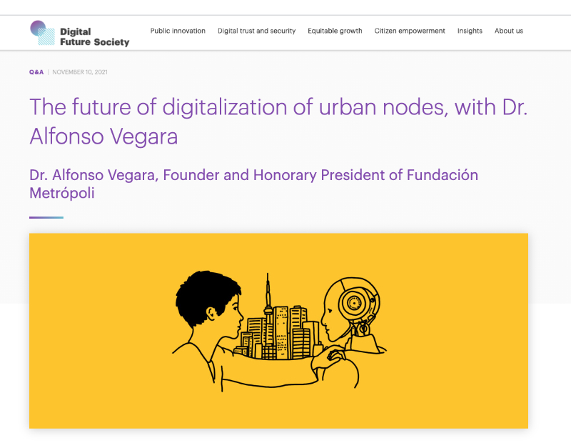 El futuro de la digitalización de los nodos urbanos, -Alfonso Vegara