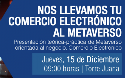 «Comercio Electrónico en el Metaverso»: Jornada Cámara Alicante, Opportunity y Meta Software Factory