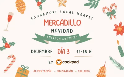 Impulsar el comercio local: mercadillo de Navidad de Cookpad