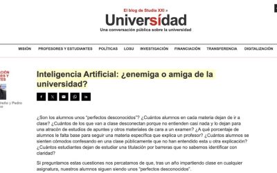 La Inteligencia Artificial al servicio de la Universidad y los universitarios