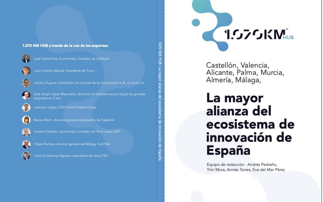 Libro «1.070 Km Hub: La mayor alianza del ecosistema de innovación de España»