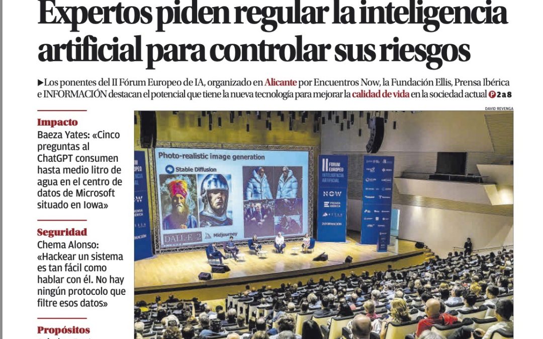 Se celebra en Alicante en II Forum de Inteligencia Artificial