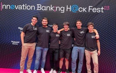 Marcos Checa, desarrollador de 1MillionBot, premio en el «Innovation Banking Hack Fest»