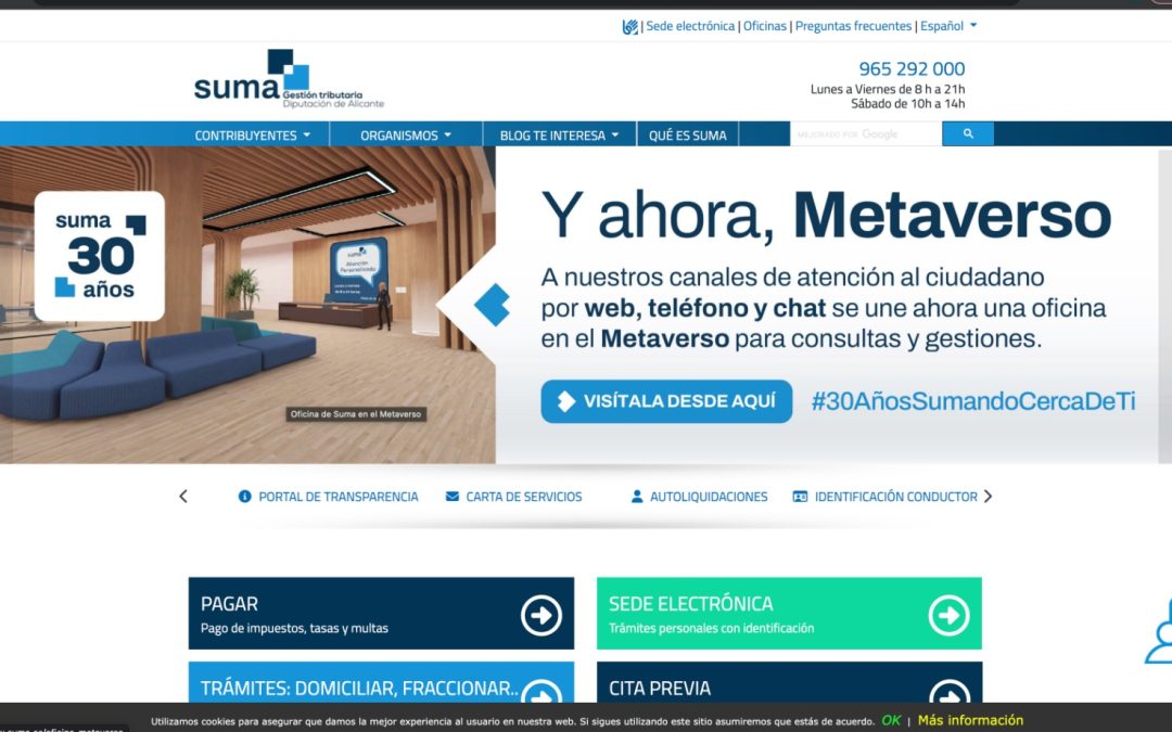 «Suma»:  el Metaverso se une a sus canales web, teléfono y chat