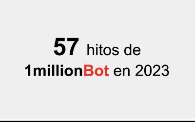 1MillionBot: 57 nuevos hitos en 2023