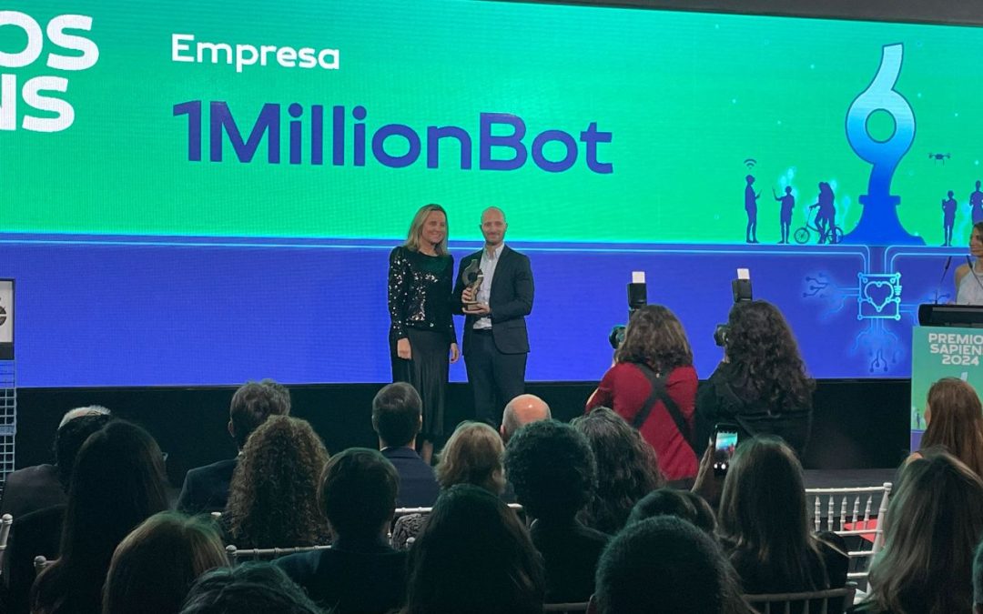 1MillionBot «premio Sapiens 2024» del Colegio de Informáticos CV