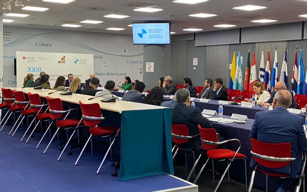 El Pleno del Consejo Universitario Iberoamericano en la SEGIB se centra en la Inteligencia Artificial