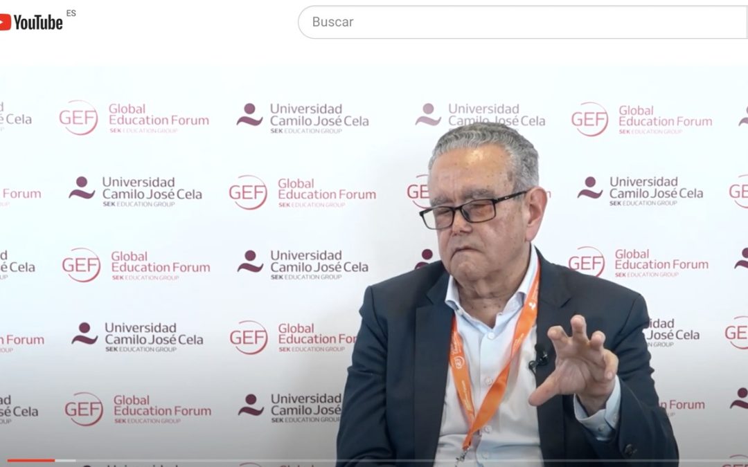 Inteligencia Artificial y educación: entrevista con Andrés Pedreño en el Global Education Forum
