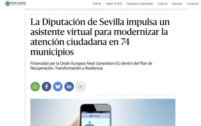 La Diputación de Sevilla lidera la modernización de la atención ciudadana con IA