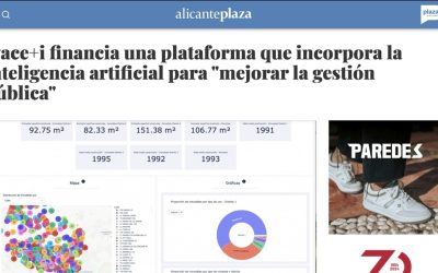 GEO.IA: una plataforma de Inteligencia Artificial para transformar la gestión pública. UA, ITI, 1MillionBot y Gente C. entre los desarrolladores