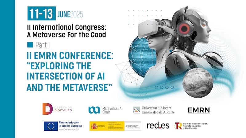 Alicante se prepara para acoger el Congreso Internacional “AI & Metaverso” impulsado por EMRN y Red.es