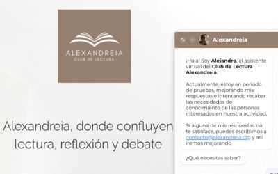 «Alejandro» el asistente de IA que conecta la red de clubes de lectura de Alexandreia