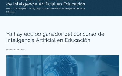 Institut Guindàvols de Lérida, ganador del concurso de Inteligencia Artificial en Educación