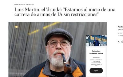 Luis Martín: China, Estados Unidos y el inicio de una carrera de IA difícil de contener