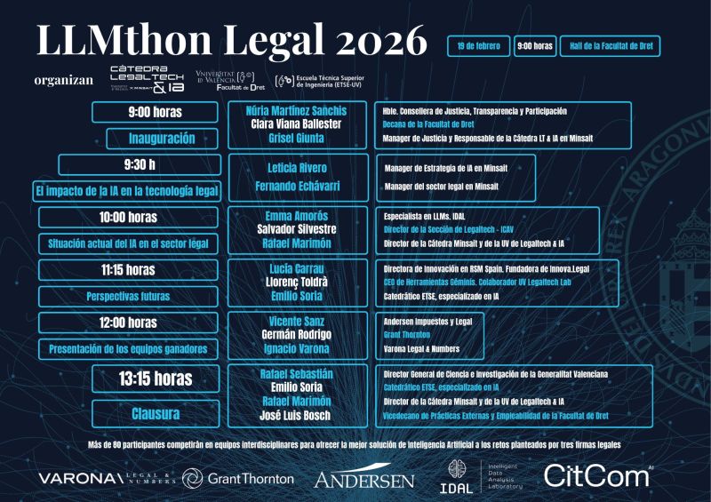 El reto de Andersen y 1MillionBot pone a prueba el uso de la IA generativa entre los futuros juristas en el LLMthon Legal 2026