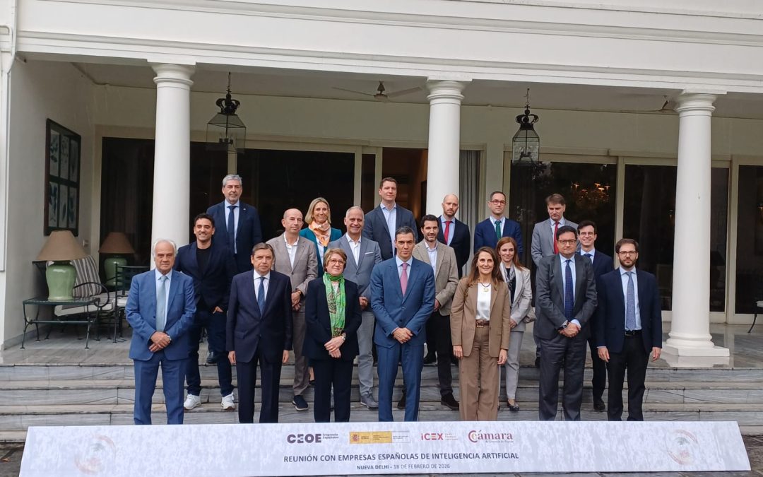 Impulsar la IA española en India: 1MillionBot participa en el encuentro estratégico en la Embajada