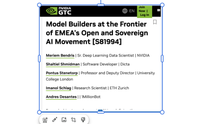 1MillionBot en el NVIDIA GTC 2026: la vanguardia de la IA soberana europea
