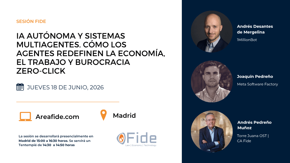Presentación en Fide del informe «IA autónoma y sistemas multiagente»