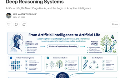 De la Vida Artificial a los ‘Deep Reasoning Systems’: La arquitectura de la IA que no solo responde, sino que actúa – Luis Martín