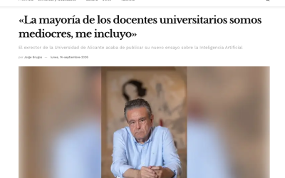 «La mayoría de los docentes universitarios somos mediocres, me incluyo» Andrés Pedreño entrevista en AQUÍ Medios