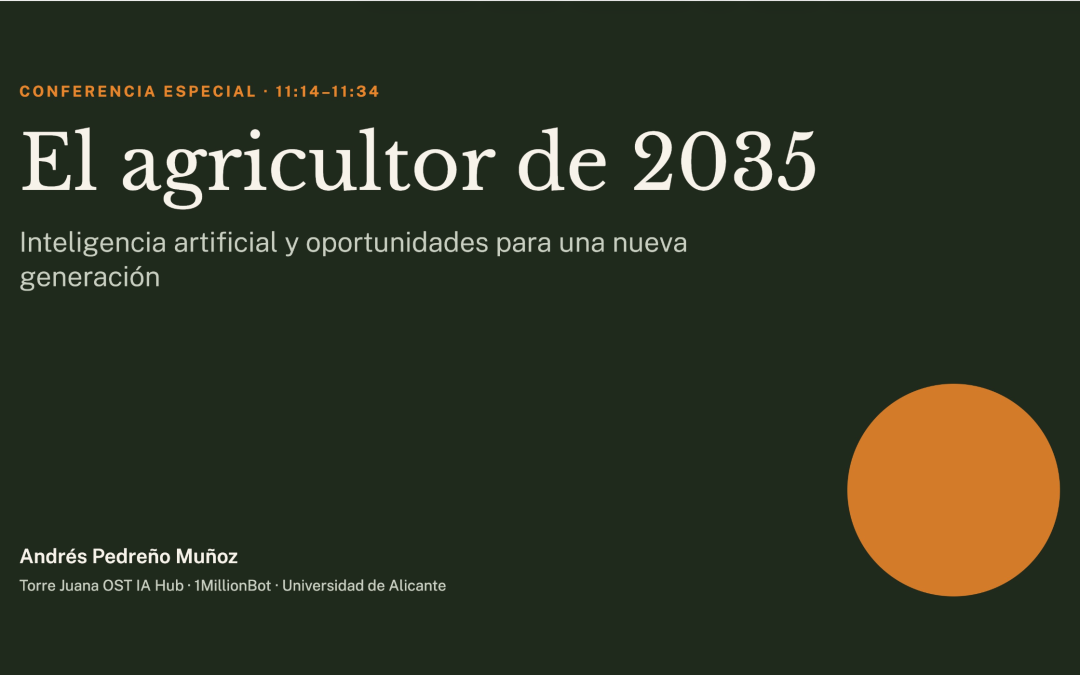 Inteligencia artificial y talento joven para cultivar el futuro de la agricultura