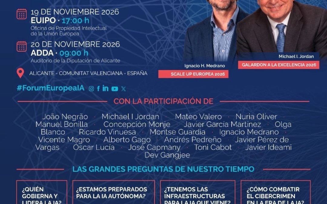 V Forum Europeo de Inteligencia Artificial. La nueva realidad para la humanidad