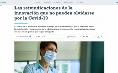 Innovadores by Indux se hace eco de la Memoria de AlicanTEC