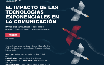 Impacto de las tecnologías exponenciales en la comunicación (Presentación Revista LLYC)